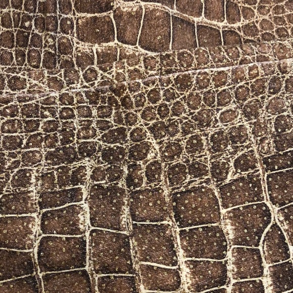 Roberto CAVALI SNAKE PRINT METALLIC JEANS | KIANA - Picture 7 of 7